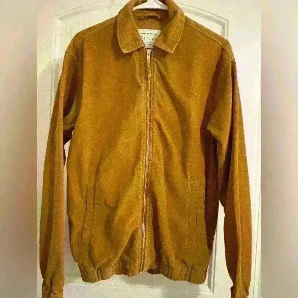 Urban Outfitters Brown Corduroy zippered jacket size XS
